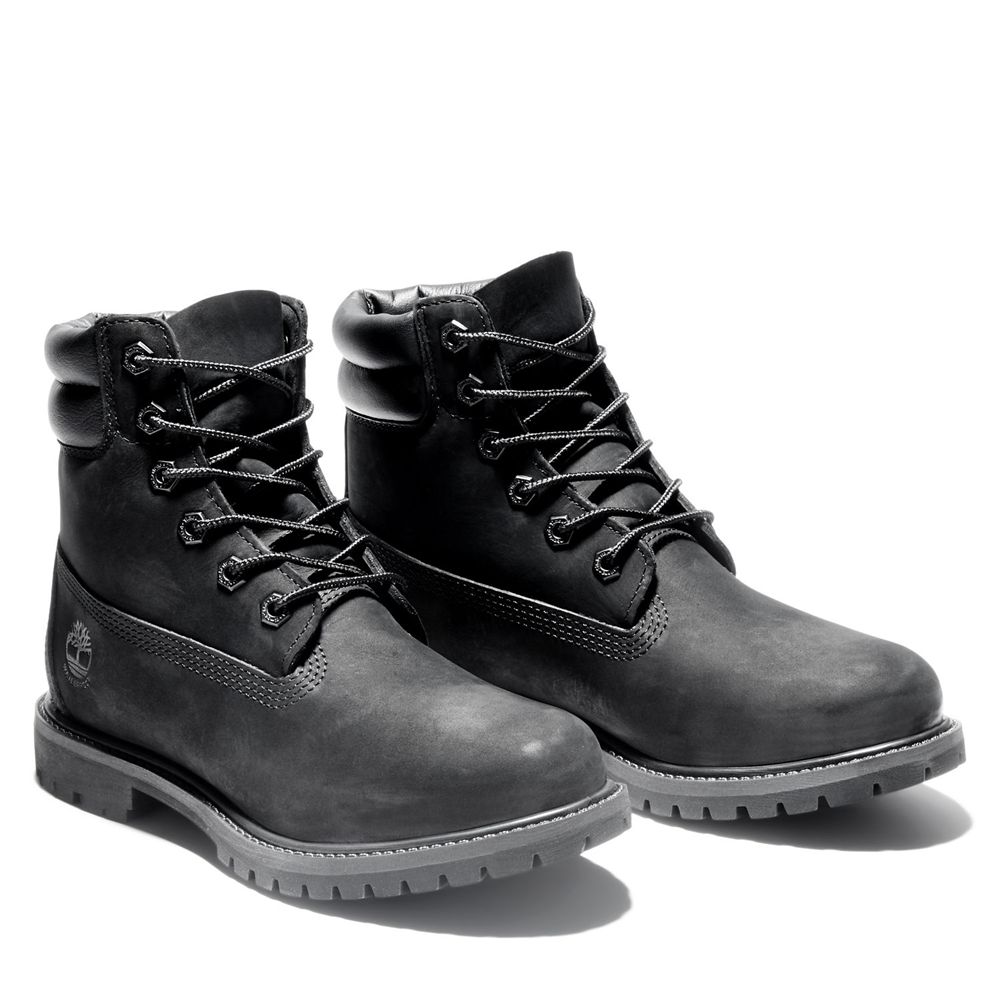 Timberland 6-Inch Μποτακια Γυναικεια Μαυρα - Waterville Waterproof - Greece 3184602-UJ